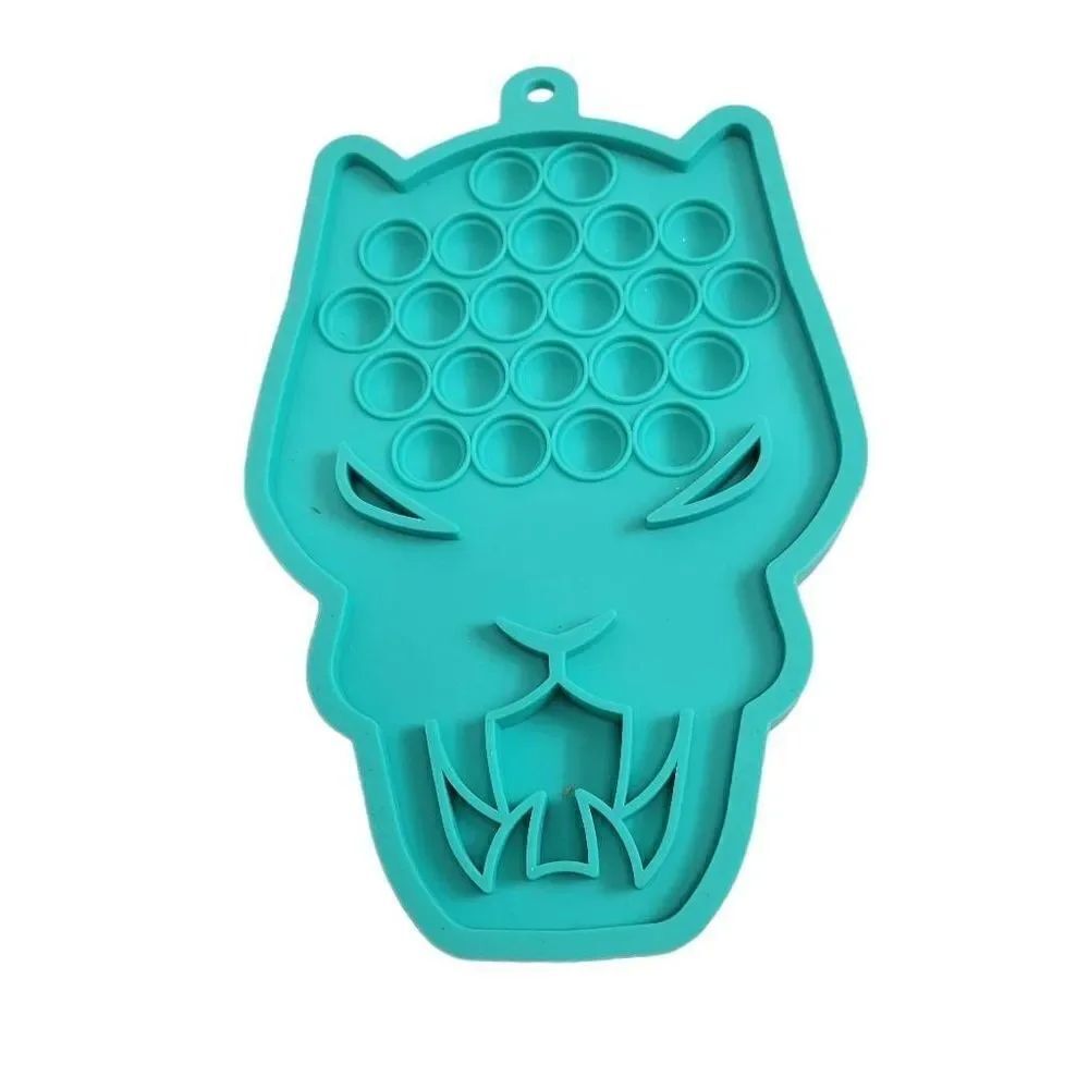 NEW - Marvel BLACK PANTHER WAKANDA FOREVER SiliconeโGREEN Pop It GIFT